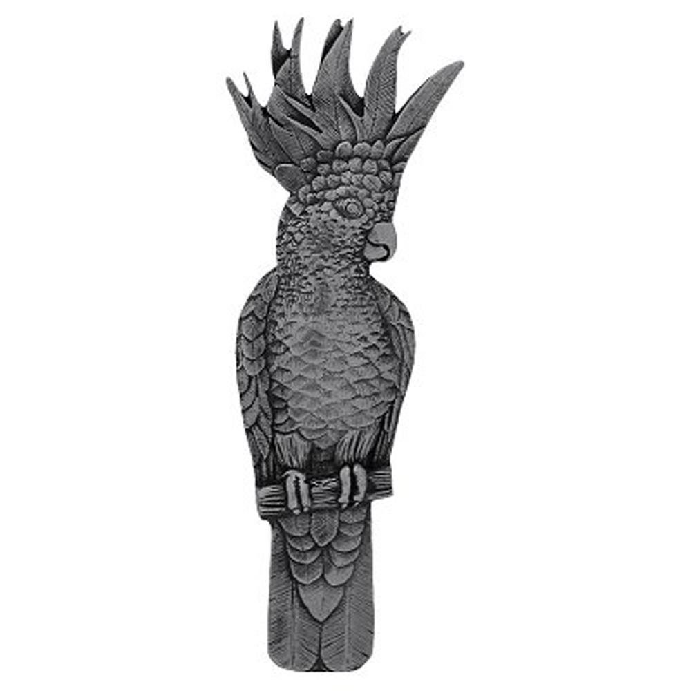 Notting Hill NHP-325-BP-L Cockatoo Pull Brilliant Pewter (Vertical - Left side)